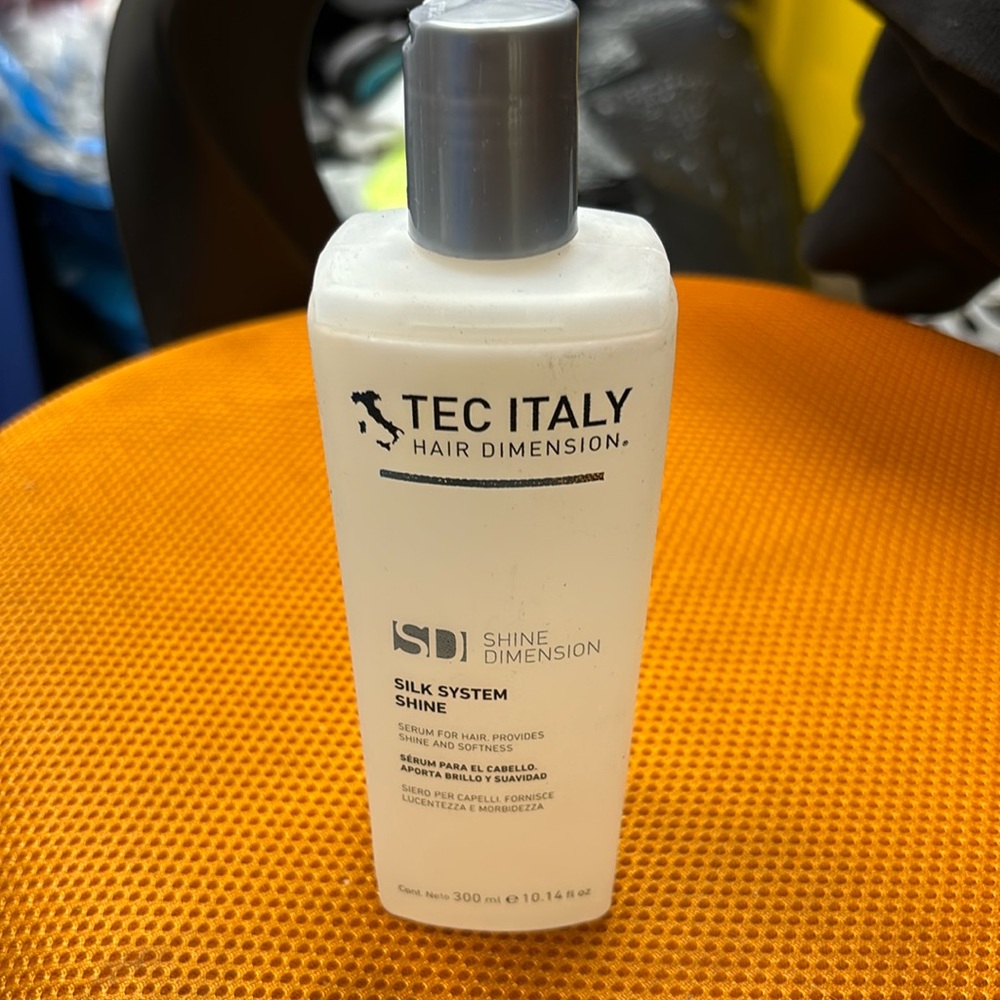 New - Tec Italy Silk System Shine and Recunstruction Treatment - 300 ml/10.1 oz